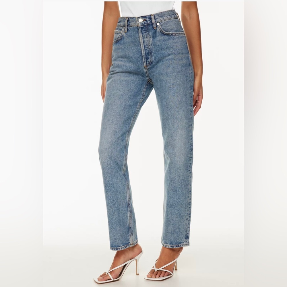 NWT Agolde 90’s pinch waist jeans, size 25